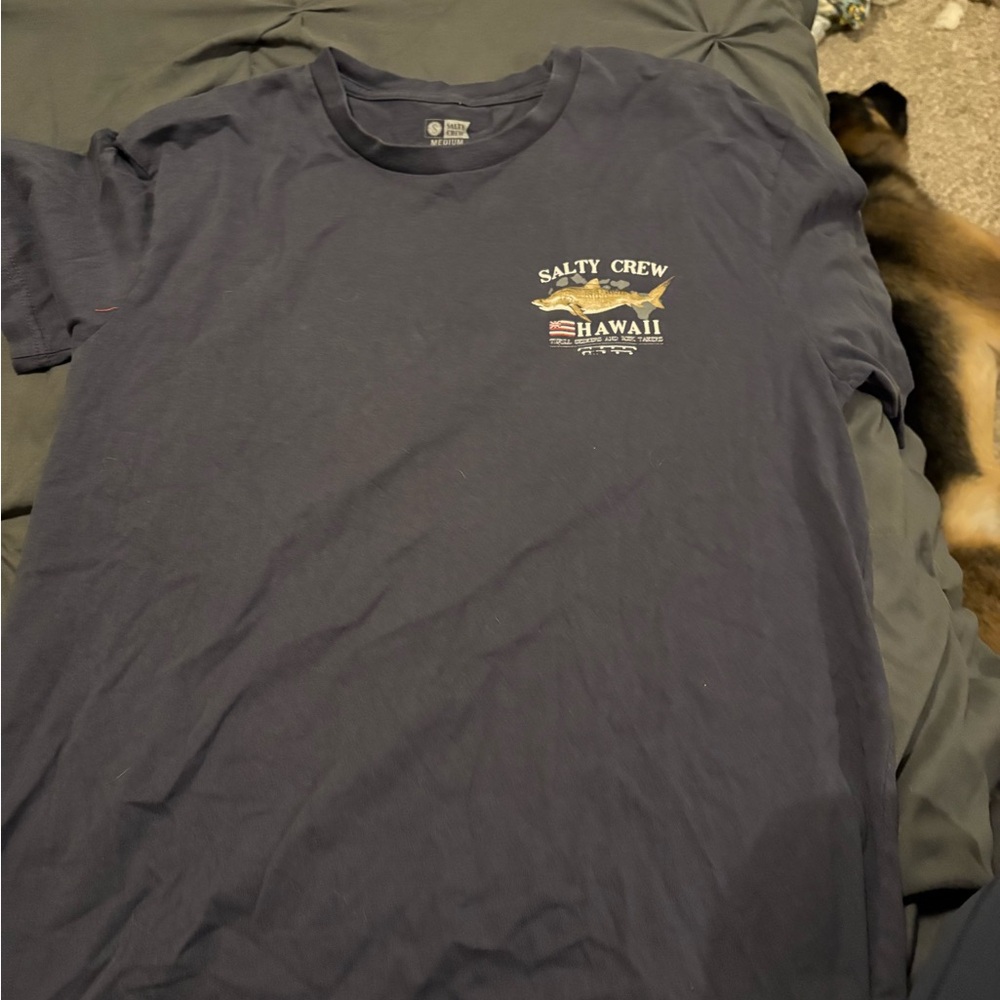 Salty Crew Men's Navy Shirt